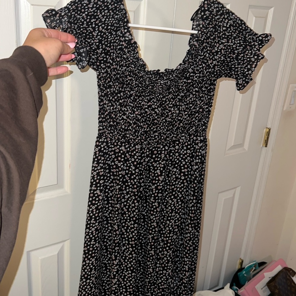 Blue rain dress size large from Francesca’s